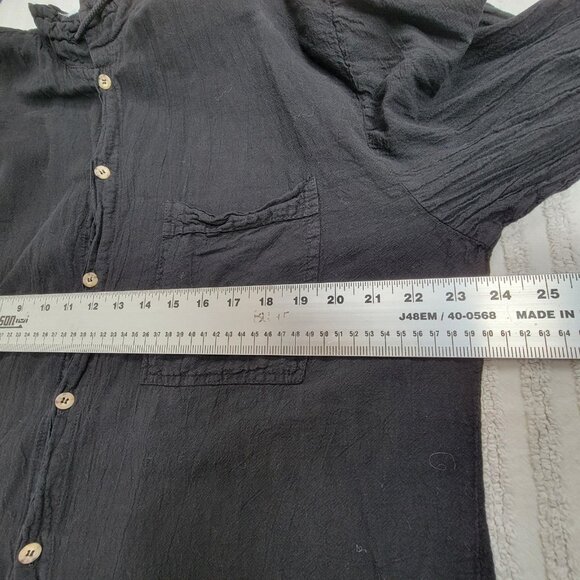 Sea Breeze of California Unisex Large Cotton Preshrunk Button Shirt Drawstring - Picture 6 of 7